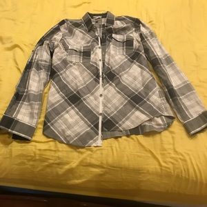 Express large men's shirt fitted